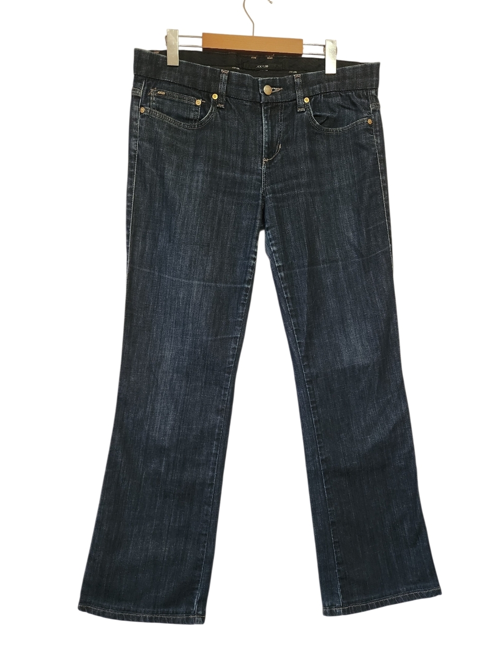 Joe's Jeans The Honey Curvy Bootcut Jeans "Perry" Deep Indigo Wash Size 31 GUC